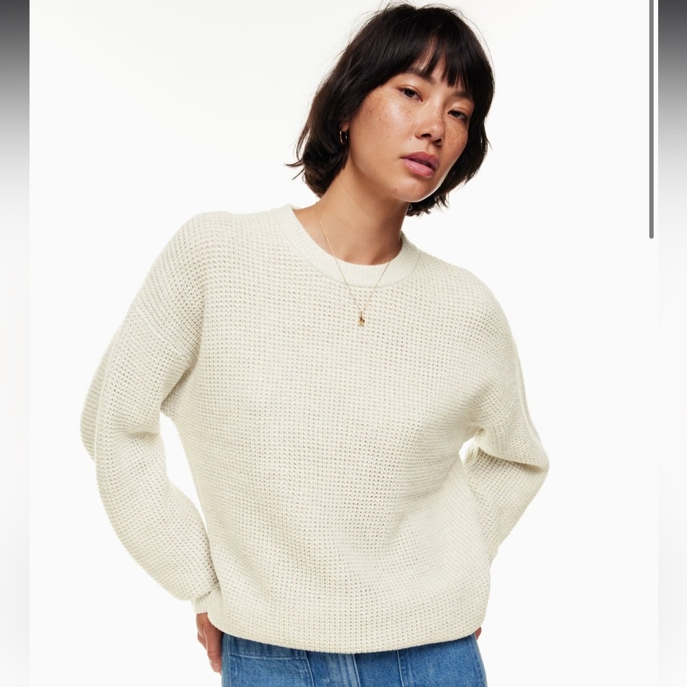 NWT Wilfred Free “Hillside” Cream Sweater